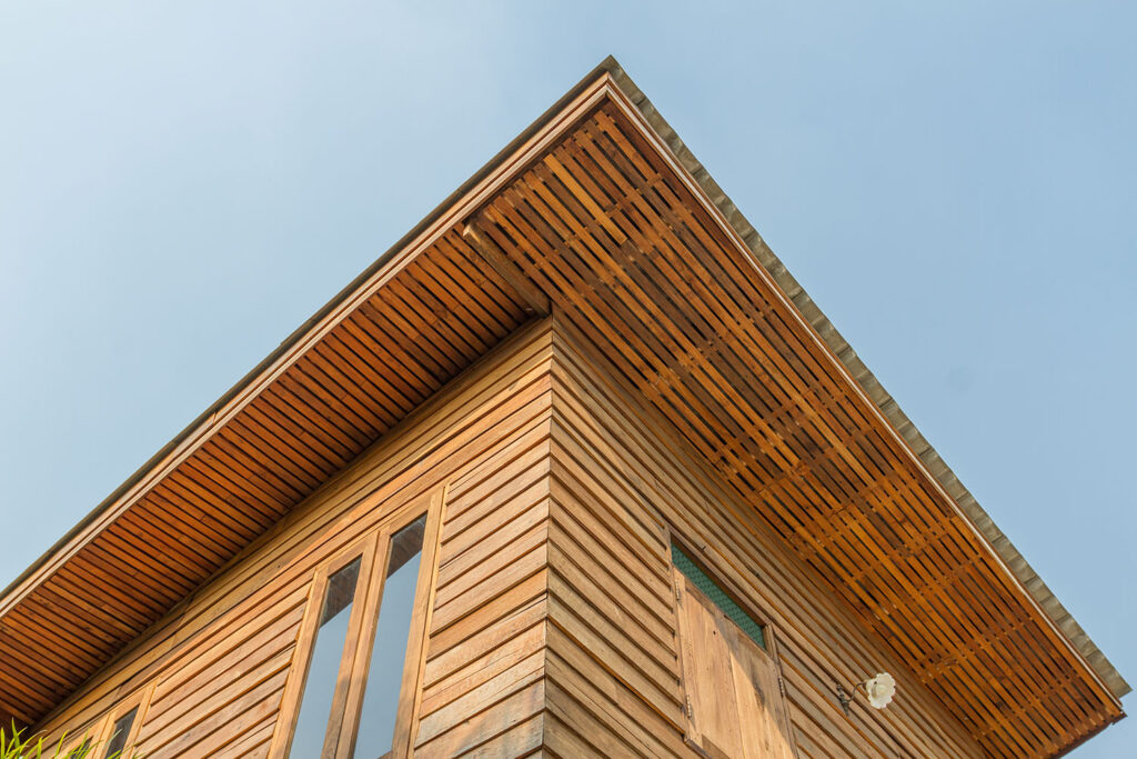 Bardage en bois